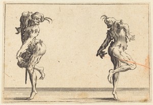 Two Pantaloons Dancing