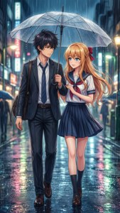 Two Under Umbrella