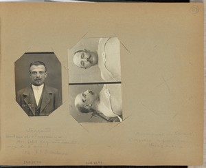 [Two views of a man]