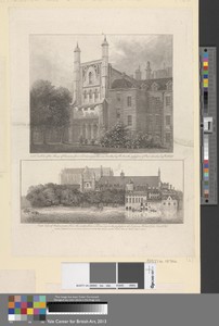 Two Views of the House of Commons and Westminster Hall