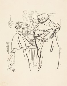 Two Women before a Mirror