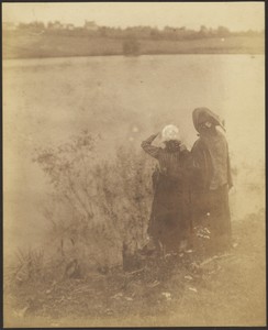 [Two Women by a Lake]