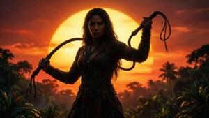 Tygra at Sunset