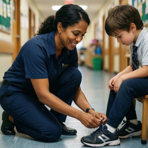 Tying Shoelaces