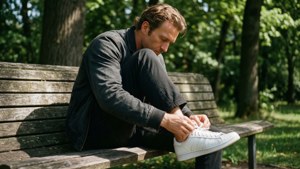 Tying Shoelaces Bench