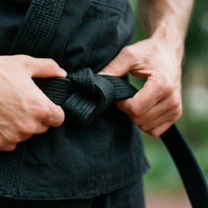 Tying the Black Belt