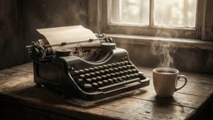 Typewriter Morning