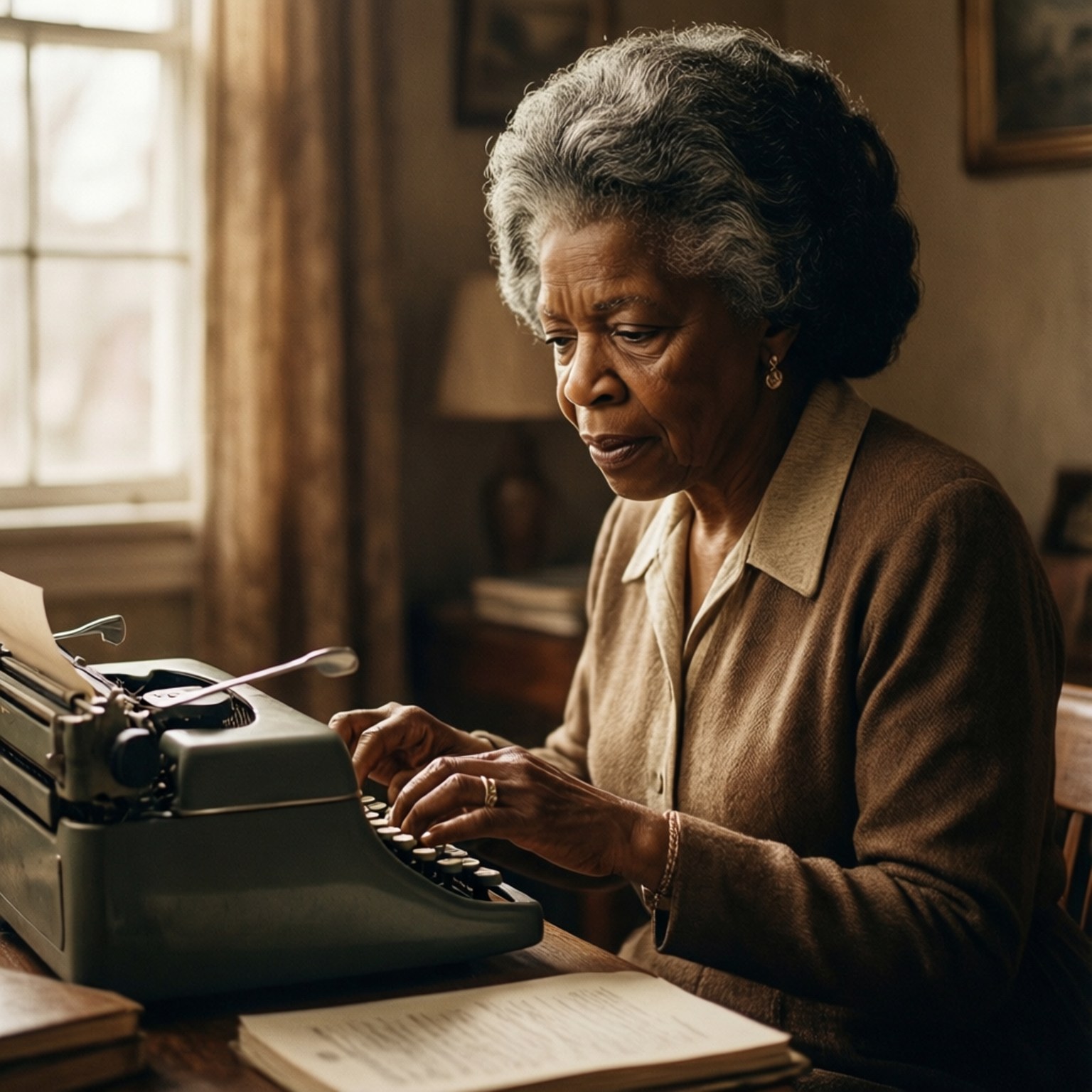 Typewriter Muse by Wallpapers.art Studio