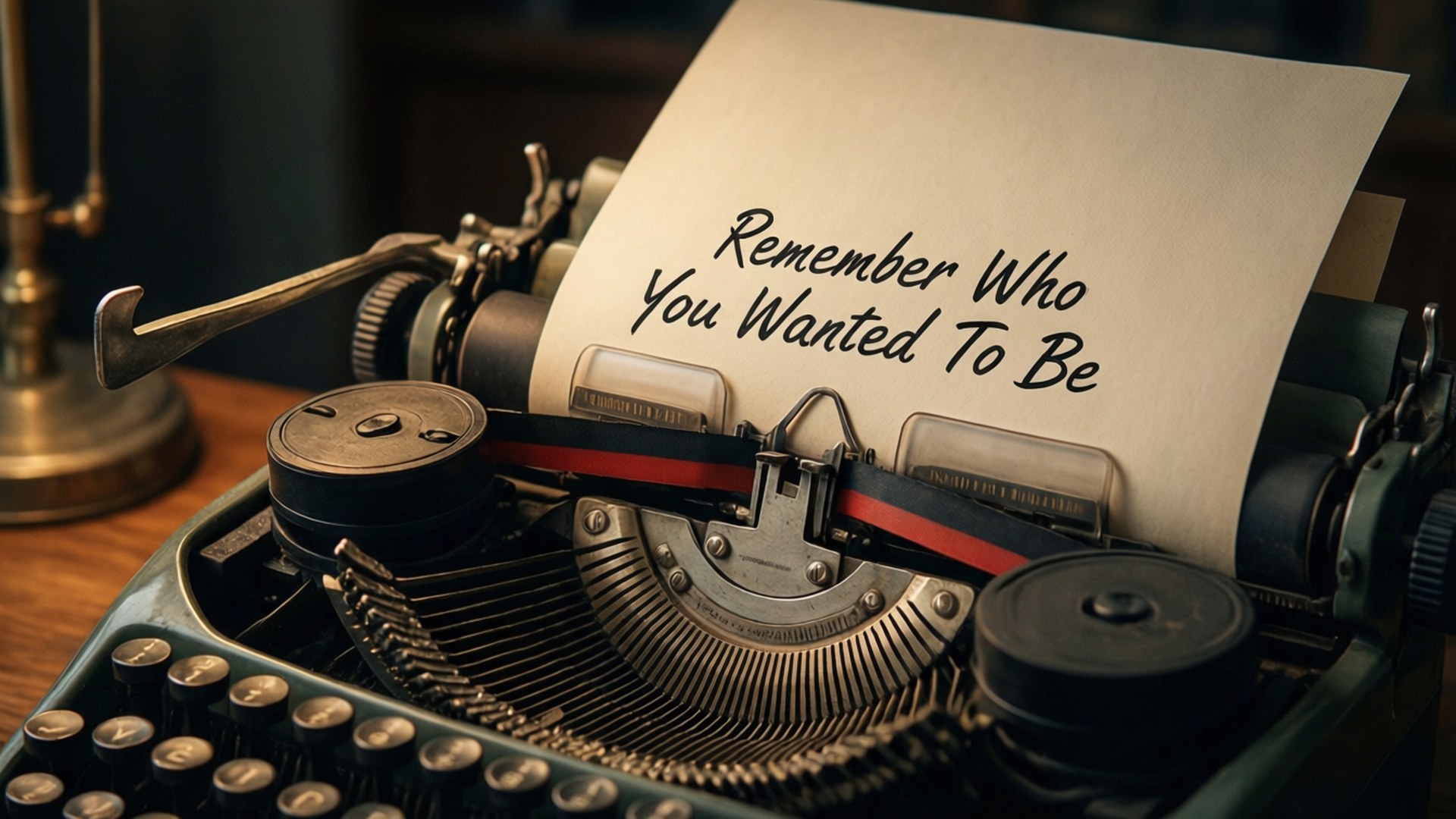 Typewriter Nostalgia by Wallpapers.art Studio
