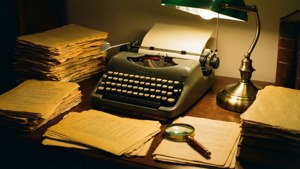 Typewriter Study Corner