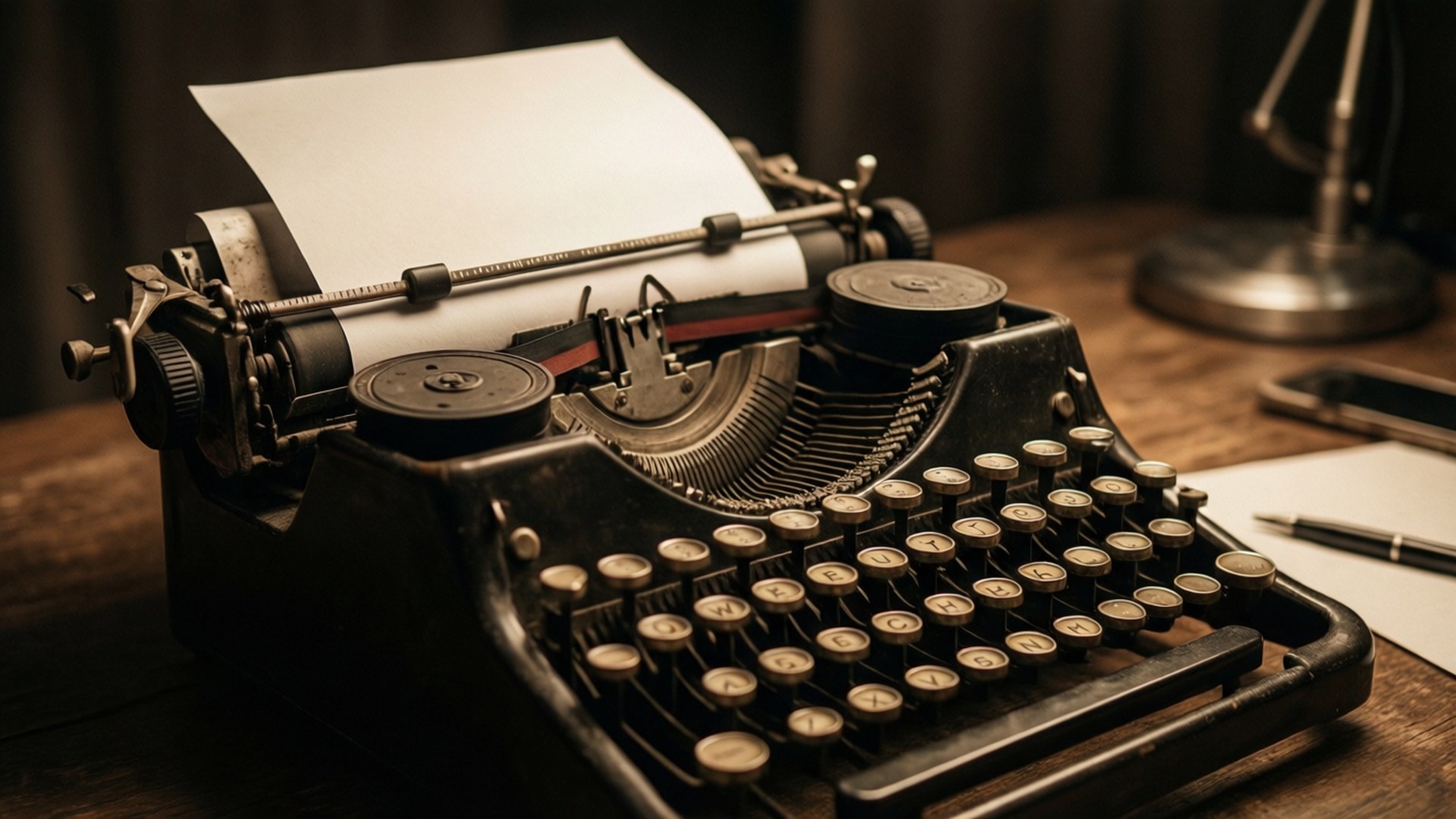Typewriter Tales by Wallpapers.art Studio