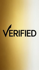 Typographic Verified Gold