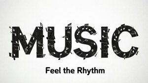 Typography Music