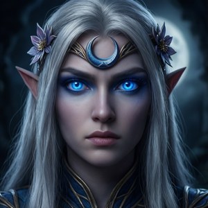 Tyrande Close-up