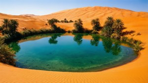 Ubari Oasis Lakes