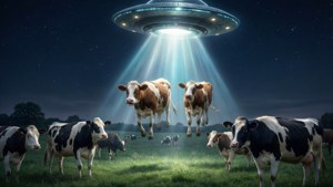 UFO Cow Abduction