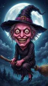 Ugly Pink Witch