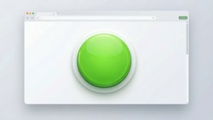 UI Green Button Mockup