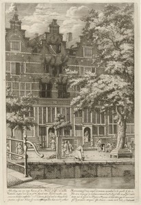 Uitgebrand huis op de Herengracht, 1683
