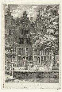 Uitgebrand huis op de Herengracht, 1683