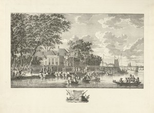 Uittocht van zeshonderd gewapende Amsterdamse burgers naar Utrecht, 17 juli 1787