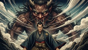 Ukiyo-e Demon