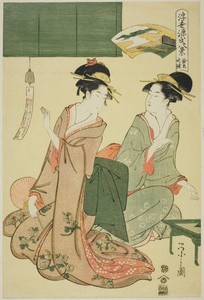 Ukiyo Genji hakkei : Suzumushi no bansho