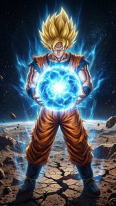 Ultra Instinct Spirit Bomb
