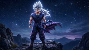Ultra Instinct Under Stars