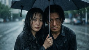 Umbrella in the Rain