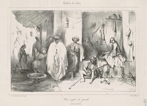Un corps de garde peint par Decamps