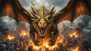 Unconquered Dragon of Flame