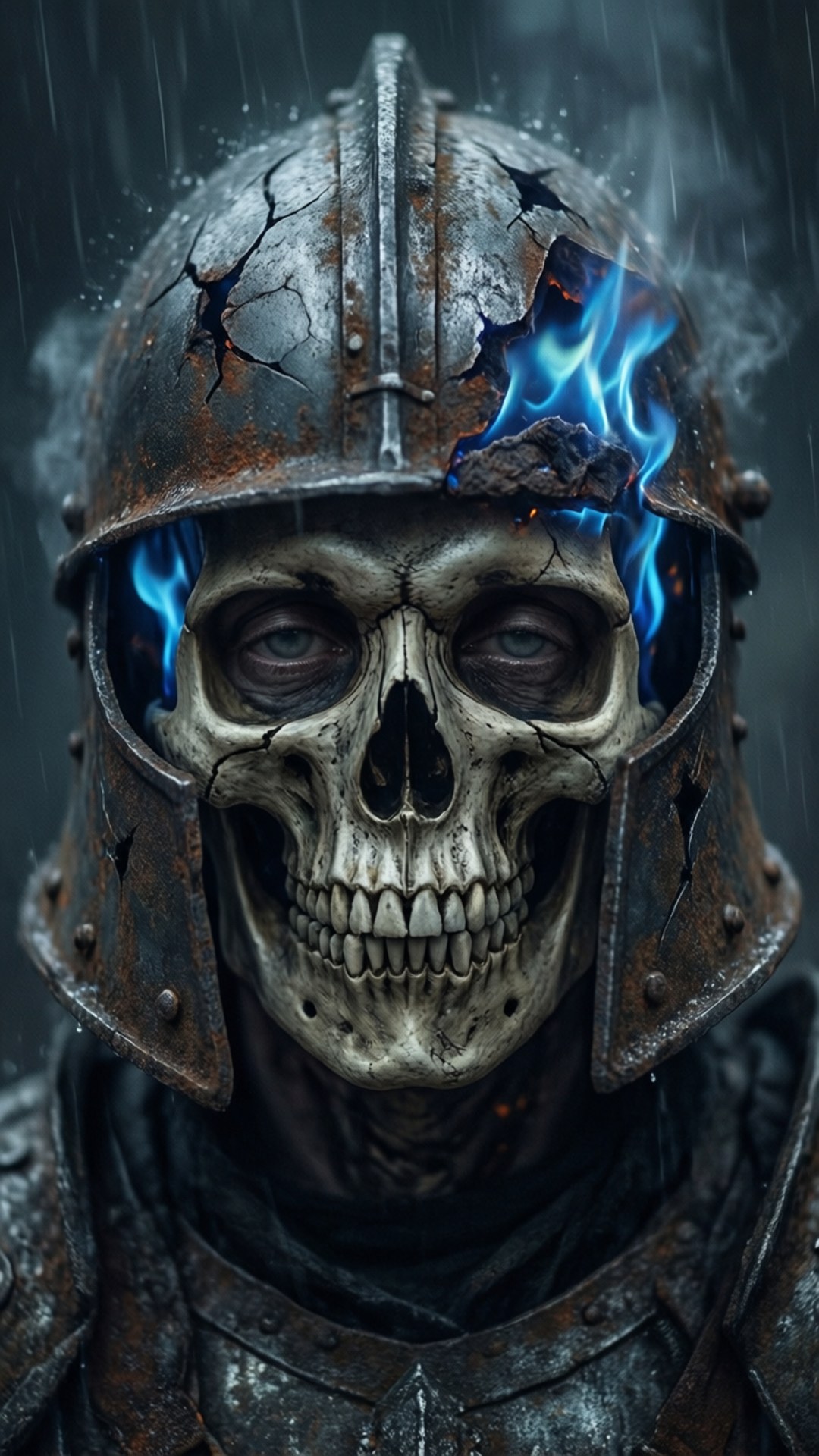 Undead Warrior Portrait by Wallpapers.art Studio