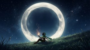 Under a Hollow Moon