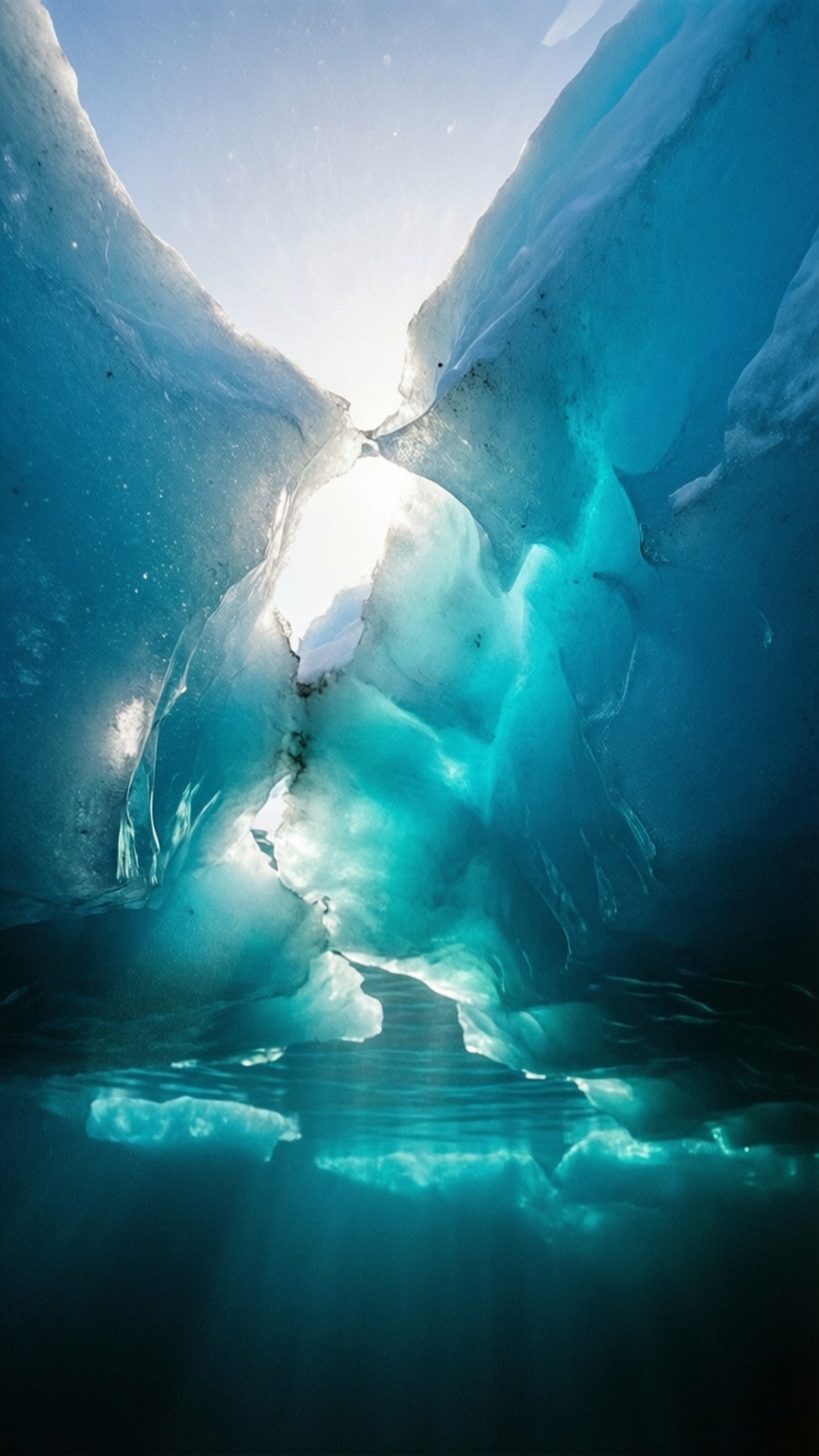 Under the Ice by Wallpapers.art Studio