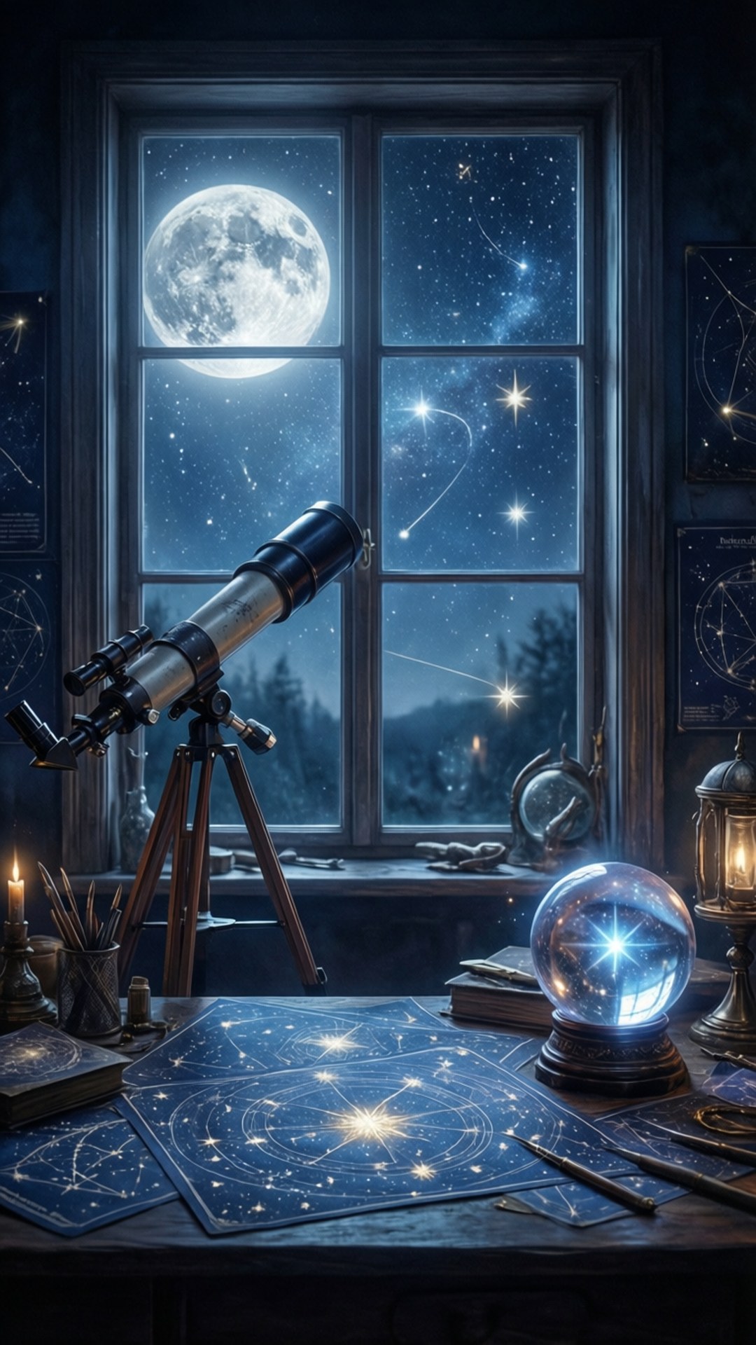 Under the Moonlight by Wallpapers.art Studio