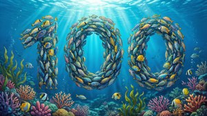 Underwater 100 Fish