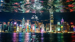 Underwater City Lights