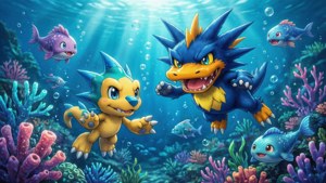 Underwater Digimon Adventure