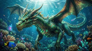 Underwater Dragon Reef