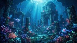 Underwater Fontaine Ruins