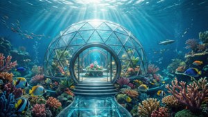 Underwater Glass Home