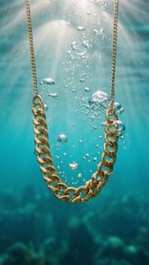 Underwater Gold Chain