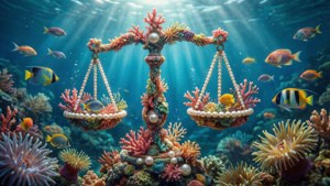 Underwater Libra Coral