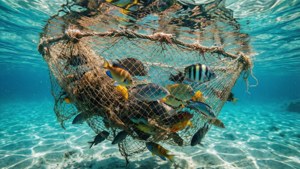 Underwater Net Dance