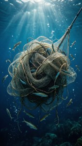 Underwater Net Dance