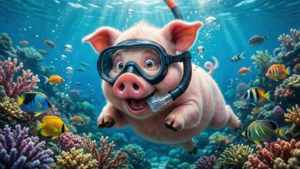 Underwater Porky