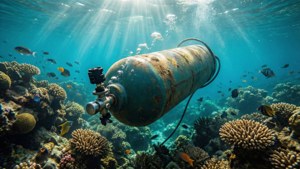 Underwater Reef Tank