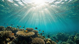 Underwater Sun Rays
