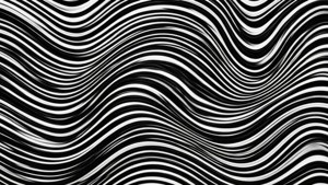Undulating Stripe Illusion